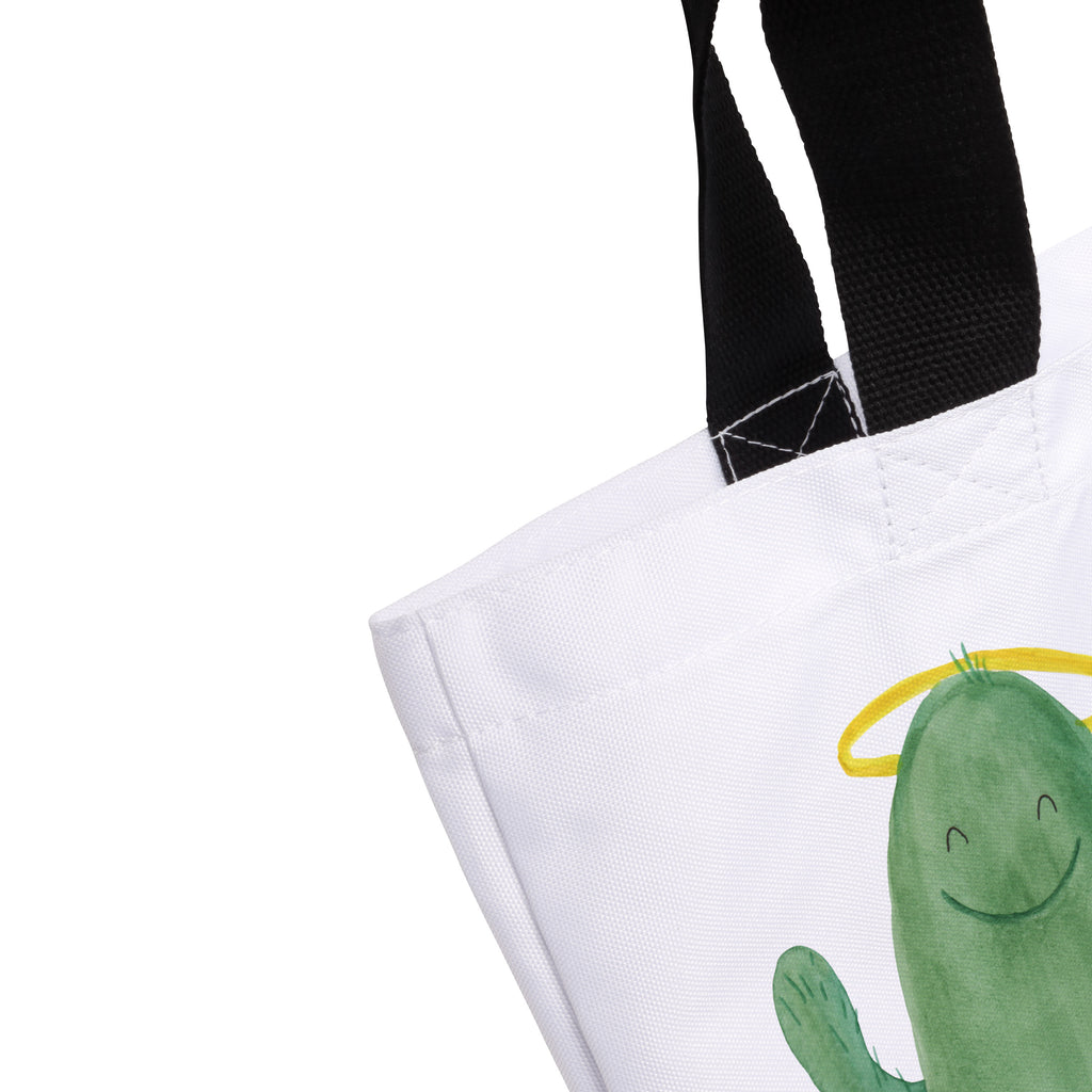 Shopper Kaktus Heilig Beutel, Einkaufstasche, Tasche, Strandtasche, Einkaufsbeutel, Shopper, Schultasche, Freizeittasche, Tragebeutel, Schulbeutel, Alltagstasche, Kaktus, Kakteen, frech, lustig, Kind, Eltern, Familie, Bruder, Schwester, Schwestern, Freundin, Heiligenschein