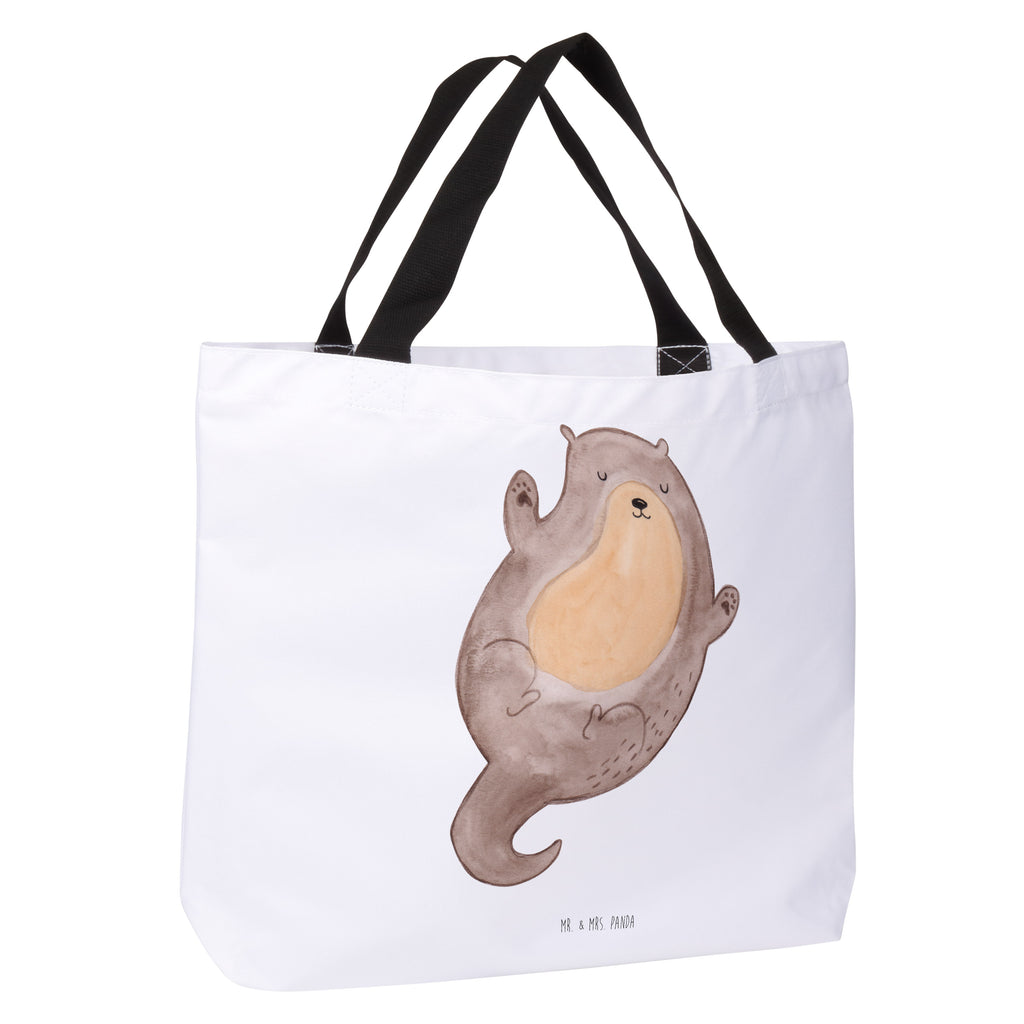 Shopper Otter Umarmen Beutel, Einkaufstasche, Tasche, Strandtasche, Einkaufsbeutel, Shopper, Schultasche, Freizeittasche, Tragebeutel, Schulbeutel, Alltagstasche, Otter, Fischotter, Seeotter, Otter Seeotter See Otter