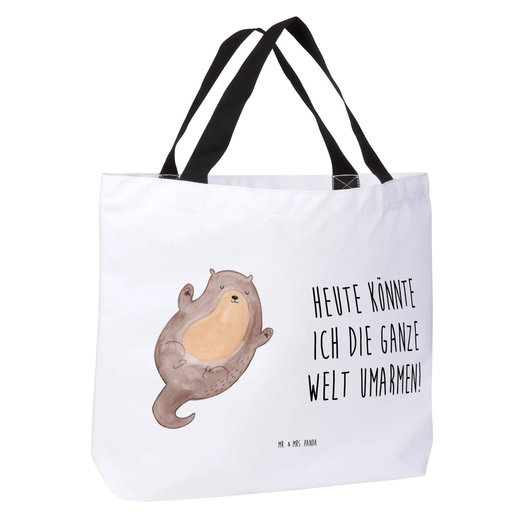 Shopper Otter Umarmen Beutel, Einkaufstasche, Tasche, Strandtasche, Einkaufsbeutel, Shopper, Schultasche, Freizeittasche, Tragebeutel, Schulbeutel, Alltagstasche, Otter, Fischotter, Seeotter, Otter Seeotter See Otter