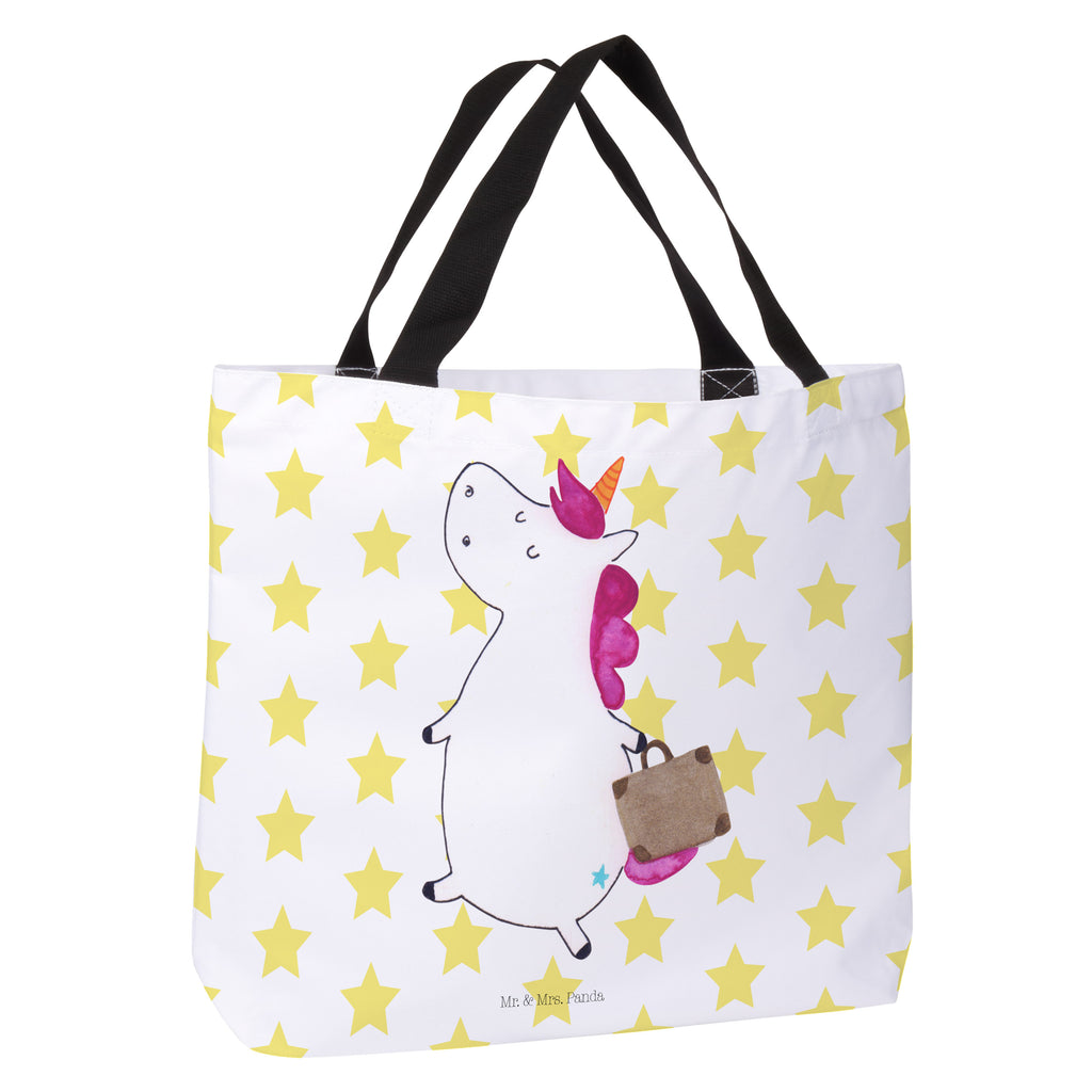 Shopper Einhorn Koffer Beutel, Einkaufstasche, Tasche, Strandtasche, Einkaufsbeutel, Shopper, Schultasche, Freizeittasche, Tragebeutel, Schulbeutel, Alltagstasche, Einhorn, Einhörner, Einhorn Deko, Pegasus, Unicorn, unicorn, Koffer, Verreisen, Reise, Gepäck, Abenteuer, Erwachsen, Kind, albern, Spaß, lustig, witzig