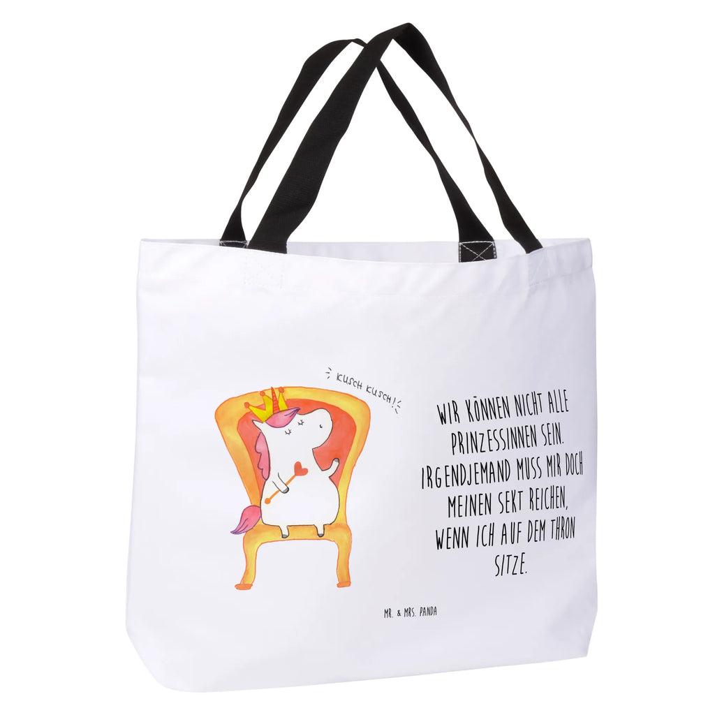 Shopper Einhorn König Beutel, Einkaufstasche, Tasche, Strandtasche, Einkaufsbeutel, Shopper, Schultasche, Freizeittasche, Tragebeutel, Schulbeutel, Alltagstasche, Einhorn, Einhörner, Einhorn Deko, Pegasus, Unicorn, König, Präsident, Bundeskanzler, Herrscher, Kaiser, Prinzessin, Krone