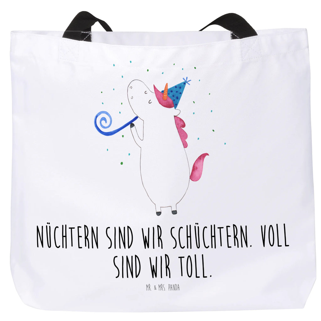 Shopper Einhorn Party Beutel, Einkaufstasche, Tasche, Strandtasche, Einkaufsbeutel, Shopper, Schultasche, Freizeittasche, Tragebeutel, Schulbeutel, Alltagstasche, Einhorn, Einhörner, Einhorn Deko, Pegasus, Unicorn, Glitzer, Konfetti, Party, Geburtstag, Feier, Fest, Alkohol, Disco, Club