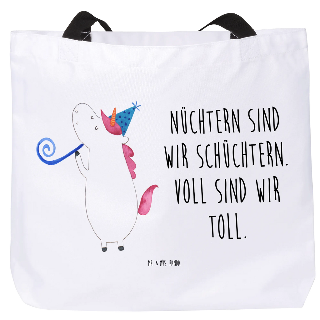 Shopper Einhorn Party Beutel, Einkaufstasche, Tasche, Strandtasche, Einkaufsbeutel, Shopper, Schultasche, Freizeittasche, Tragebeutel, Schulbeutel, Alltagstasche, Einhorn, Einhörner, Einhorn Deko, Unicorn, Glitzer, Konfetti, Party, Geburtstag, Feier, Fest, Alkohol, Disco, Club