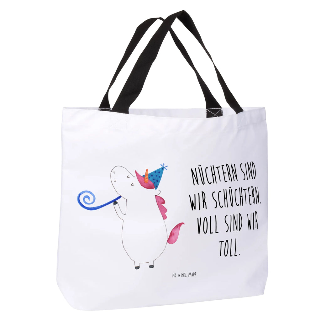 Shopper Einhorn Party Beutel, Einkaufstasche, Tasche, Strandtasche, Einkaufsbeutel, Shopper, Schultasche, Freizeittasche, Tragebeutel, Schulbeutel, Alltagstasche, Einhorn, Einhörner, Einhorn Deko, Unicorn, Glitzer, Konfetti, Party, Geburtstag, Feier, Fest, Alkohol, Disco, Club