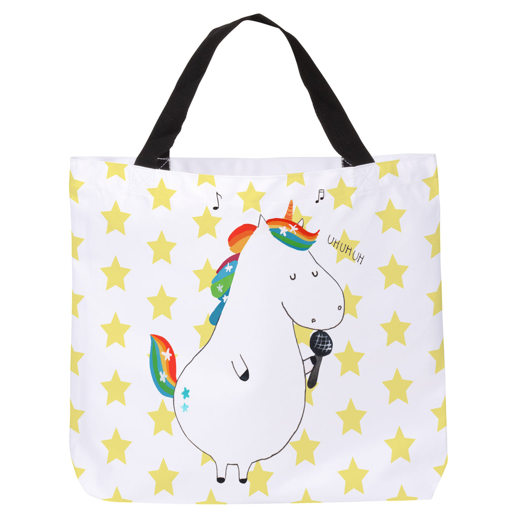 Shopper Einhorn Sänger Beutel, Einkaufstasche, Tasche, Strandtasche, Einkaufsbeutel, Shopper, Schultasche, Freizeittasche, Tragebeutel, Schulbeutel, Alltagstasche, Einhorn, Einhörner, Einhorn Deko, Pegasus, Unicorn, Glitzer, Konfetti, Party, Geburtstag, Feier, Fest, Disco, Sängerin, Sänger, Freundin