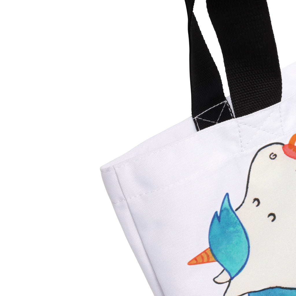 Shopper Einhorn Schnuller Beutel, Einkaufstasche, Tasche, Strandtasche, Einkaufsbeutel, Shopper, Schultasche, Freizeittasche, Tragebeutel, Schulbeutel, Alltagstasche, Einhorn, Einhörner, Einhorn Deko, Pegasus, Unicorn, Baby, Kleinkind, Geburt, Geburtstag, Säugling, Schnuller, Geschenk Geburt, Mutter, Mama