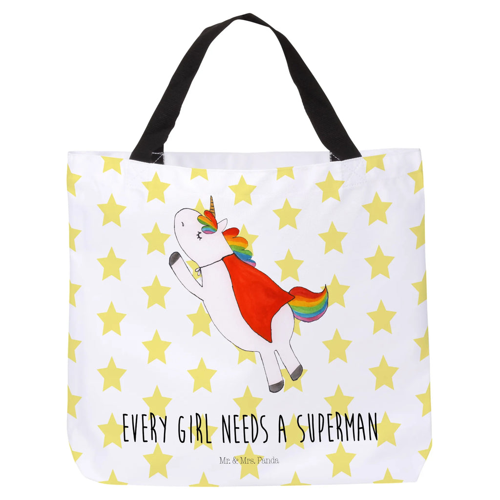 Shopper Einhorn Super Beutel, Einkaufstasche, Tasche, Strandtasche, Einkaufsbeutel, Shopper, Schultasche, Freizeittasche, Tragebeutel, Schulbeutel, Alltagstasche, Einhorn, Einhörner, Einhorn Deko, Pegasus, Unicorn, Traummann, Superheld, Held, Freundin, Geschenk, Girl, Mädchen