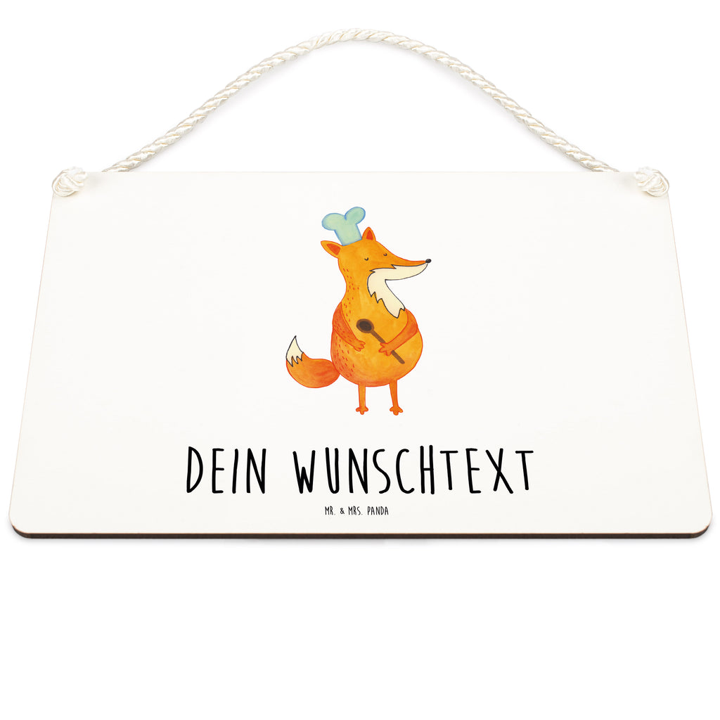 Personalisiertes Deko Schild Fuchs Koch Dekoschild, Deko Schild, Schild, Tür Schild, Türschild, Holzschild, Wandschild, Wanddeko, Fuchs, Füchse, Koch Geschenk, Küche Spruch, Küche Deko, Köche, Bäcker, Party Spruch, Spruch lustig, witzig