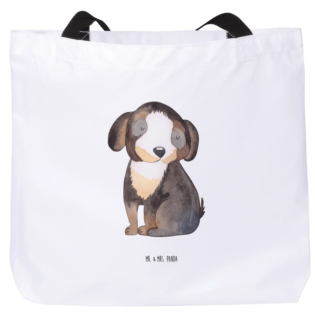 Shopper Hund Entspannen Beutel, Einkaufstasche, Tasche, Strandtasche, Einkaufsbeutel, Shopper, Schultasche, Freizeittasche, Tragebeutel, Schulbeutel, Alltagstasche, Hund, Hundemotiv, Haustier, Hunderasse, Tierliebhaber, Hundebesitzer, Sprüche, schwarzer Hund, Hundeliebe, Liebe, Hundeglück