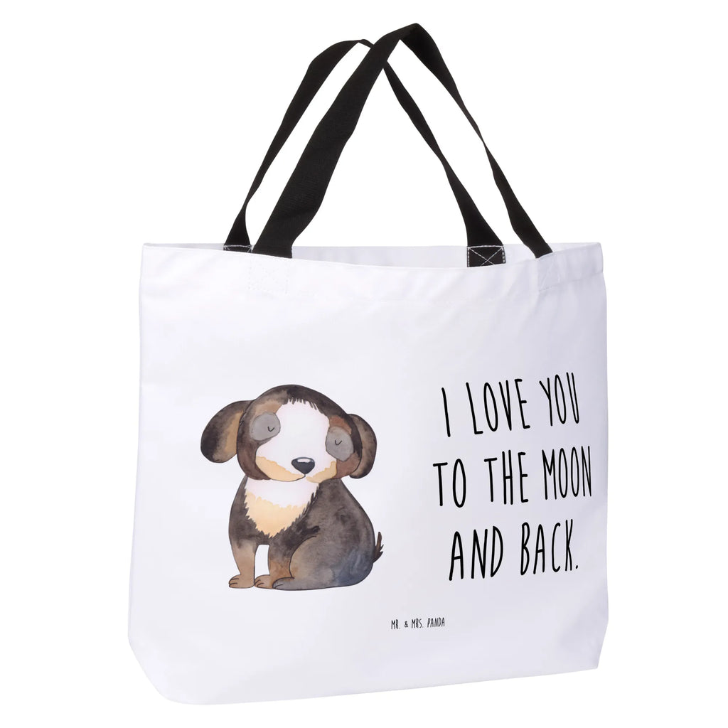 Shopper Hund Entspannen Beutel, Einkaufstasche, Tasche, Strandtasche, Einkaufsbeutel, Shopper, Schultasche, Freizeittasche, Tragebeutel, Schulbeutel, Alltagstasche, Hund, Hundemotiv, Haustier, Hunderasse, Tierliebhaber, Hundebesitzer, Sprüche, schwarzer Hund, Hundeliebe, Liebe, Hundeglück