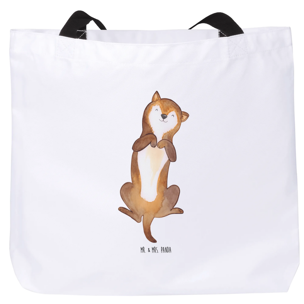 Shopper Hund Streicheln Beutel, Einkaufstasche, Tasche, Strandtasche, Einkaufsbeutel, Shopper, Schultasche, Freizeittasche, Tragebeutel, Schulbeutel, Alltagstasche, Hund, Hundemotiv, Haustier, Hunderasse, Tierliebhaber, Hundebesitzer, Sprüche, Hunde, Hundeliebe, Hundewelpe, Bauchkraulen