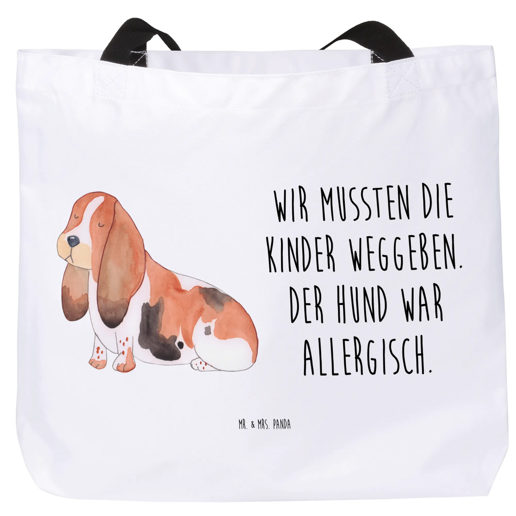 Shopper Hund Basset Hound Beutel, Einkaufstasche, Tasche, Strandtasche, Einkaufsbeutel, Shopper, Schultasche, Freizeittasche, Tragebeutel, Schulbeutel, Alltagstasche, Hund, Hundemotiv, Haustier, Hunderasse, Tierliebhaber, Hundebesitzer, Sprüche, Basset Hound, Basset, Hundeliebe, kinderlos