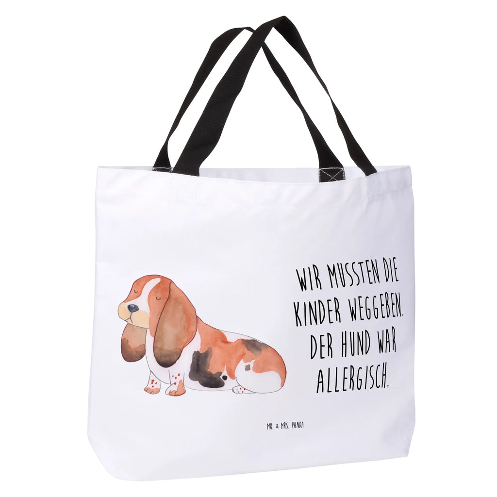 Shopper Hund Basset Hound Beutel, Einkaufstasche, Tasche, Strandtasche, Einkaufsbeutel, Shopper, Schultasche, Freizeittasche, Tragebeutel, Schulbeutel, Alltagstasche, Hund, Hundemotiv, Haustier, Hunderasse, Tierliebhaber, Hundebesitzer, Sprüche, Basset Hound, Basset, Hundeliebe, kinderlos