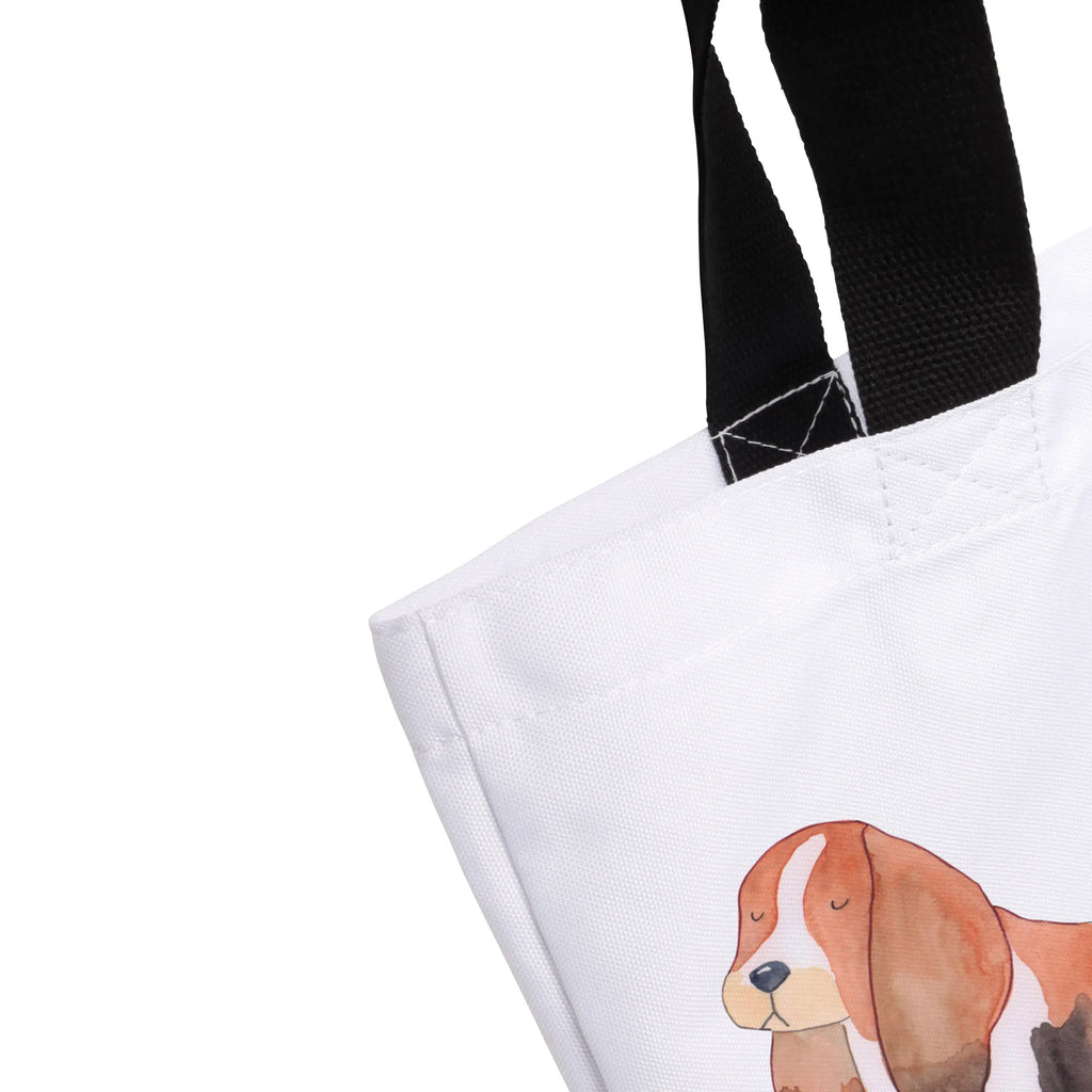 Shopper Hund Basset Hound Beutel, Einkaufstasche, Tasche, Strandtasche, Einkaufsbeutel, Shopper, Schultasche, Freizeittasche, Tragebeutel, Schulbeutel, Alltagstasche, Hund, Hundemotiv, Haustier, Hunderasse, Tierliebhaber, Hundebesitzer, Sprüche, Basset Hound, Basset, Hundeliebe, kinderlos