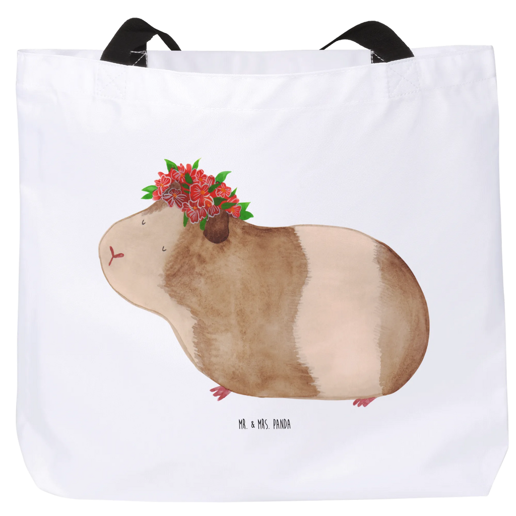 Shopper Meerschweinchen weise Beutel, Einkaufstasche, Tasche, Strandtasche, Einkaufsbeutel, Shopper, Schultasche, Freizeittasche, Tragebeutel, Schulbeutel, Alltagstasche, Tiermotive, Gute Laune, lustige Sprüche, Tiere, Meerschweinchen, Meerie, Meeries, Wunder, Blumenkind, Realität, Spruch, Weisheit, Motivation, Wunderland