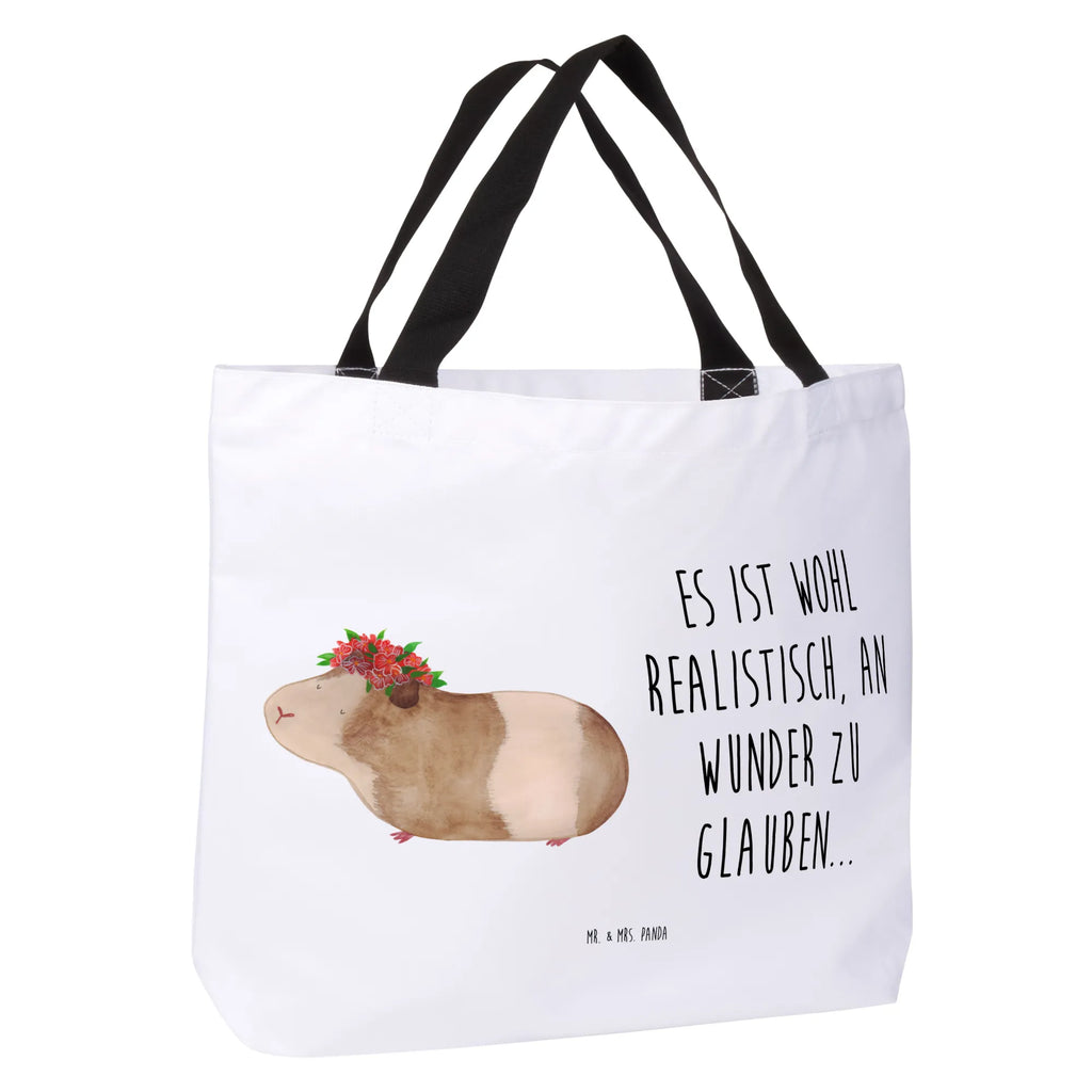 Shopper Meerschweinchen weise Beutel, Einkaufstasche, Tasche, Strandtasche, Einkaufsbeutel, Shopper, Schultasche, Freizeittasche, Tragebeutel, Schulbeutel, Alltagstasche, Tiermotive, Gute Laune, lustige Sprüche, Tiere, Meerschweinchen, Meerie, Meeries, Wunder, Blumenkind, Realität, Spruch, Weisheit, Motivation, Wunderland