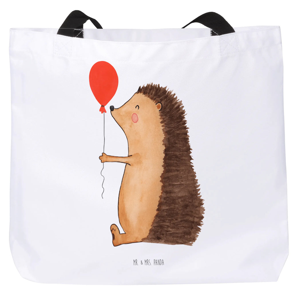 Shopper Igel Luftballon Beutel, Einkaufstasche, Tasche, Strandtasche, Einkaufsbeutel, Shopper, Schultasche, Freizeittasche, Tragebeutel, Schulbeutel, Alltagstasche, Tiermotive, Gute Laune, lustige Sprüche, Tiere, Igel, Geburtstag, Herzlichen Glückwunsch, Glückwunsch, Geburtstagskind, Ballon, Happy Birthday