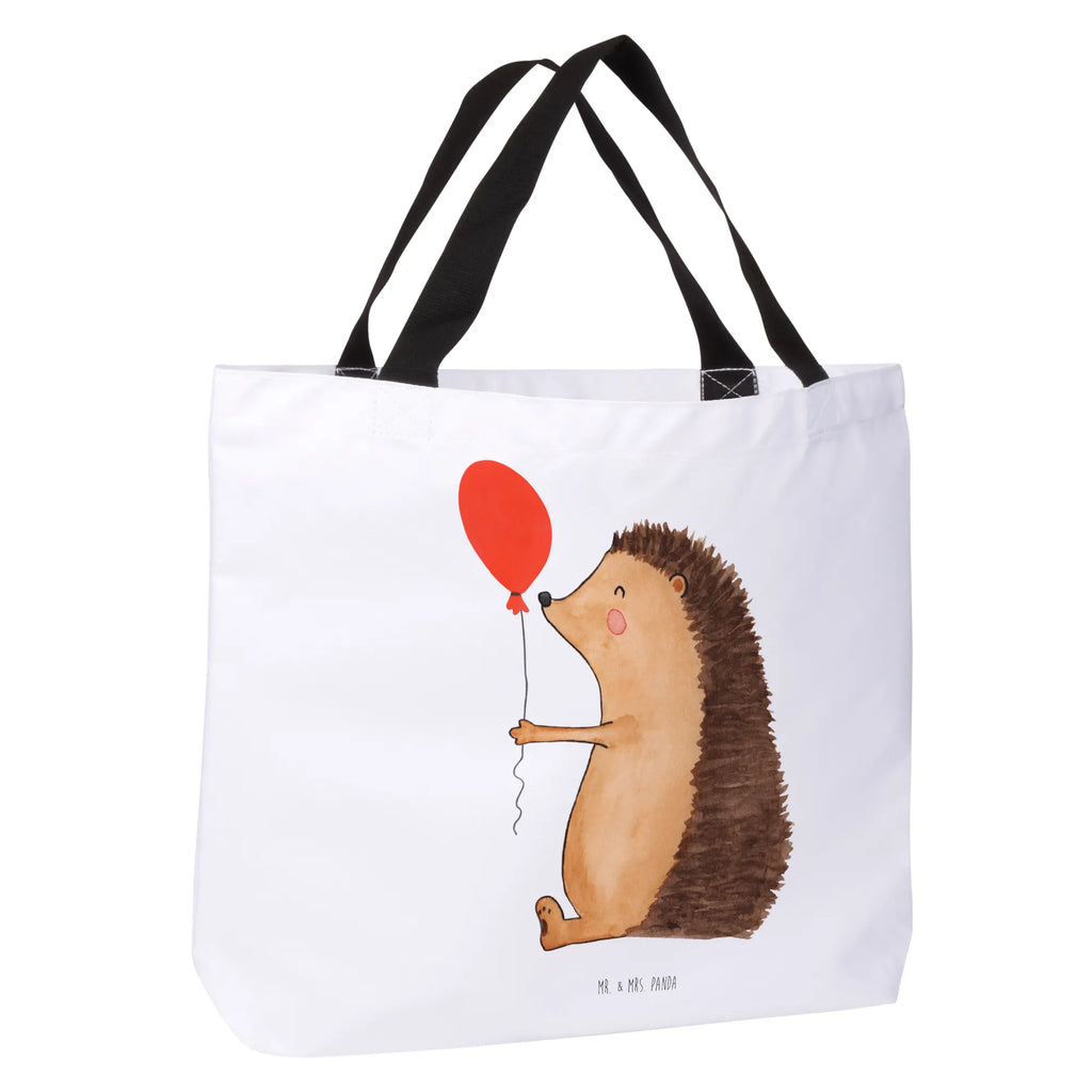 Shopper Igel Luftballon Beutel, Einkaufstasche, Tasche, Strandtasche, Einkaufsbeutel, Shopper, Schultasche, Freizeittasche, Tragebeutel, Schulbeutel, Alltagstasche, Tiermotive, Gute Laune, lustige Sprüche, Tiere, Igel, Geburtstag, Herzlichen Glückwunsch, Glückwunsch, Geburtstagskind, Ballon, Happy Birthday