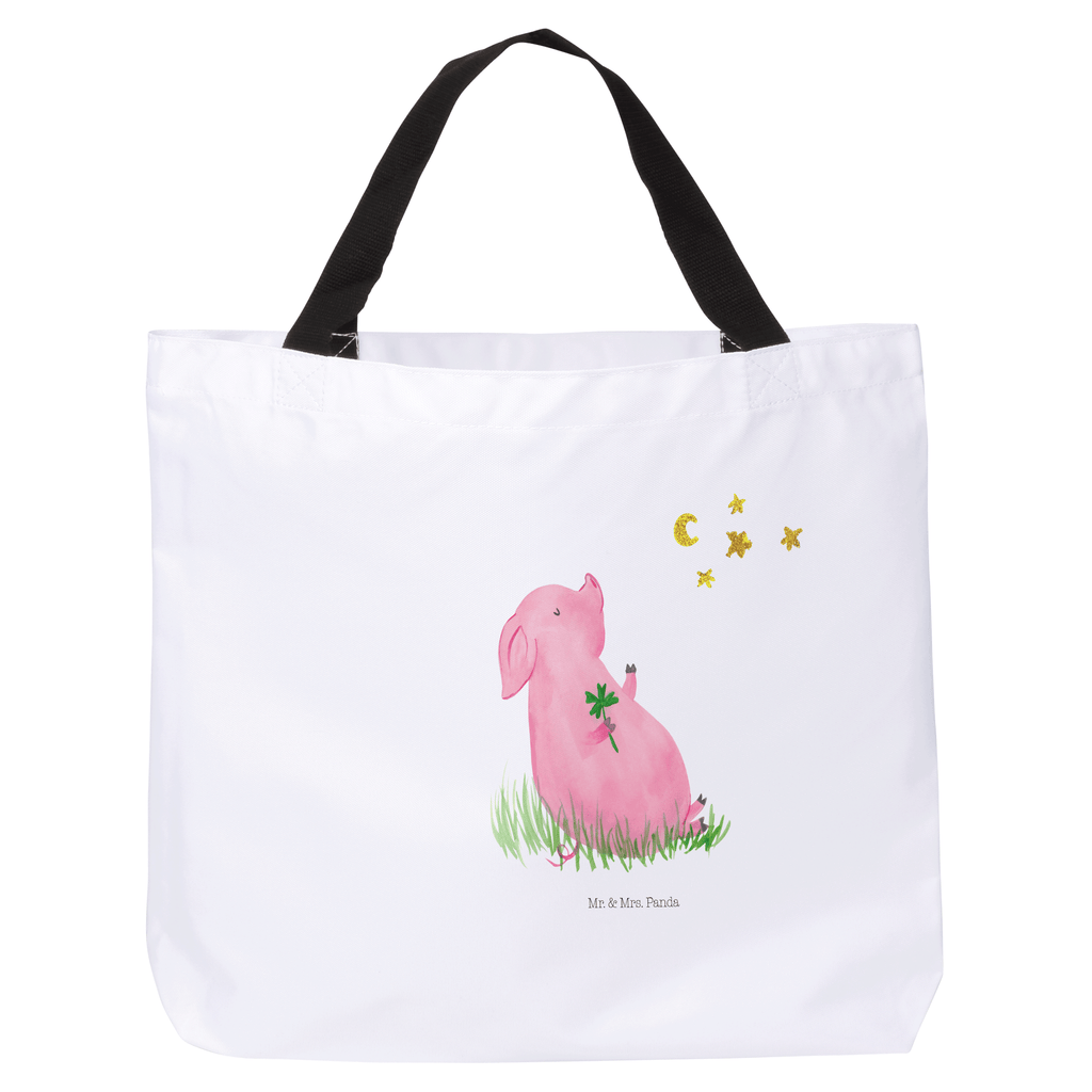 Shopper Schwein Glück Beutel, Einkaufstasche, Tasche, Strandtasche, Einkaufsbeutel, Shopper, Schultasche, Freizeittasche, Tragebeutel, Schulbeutel, Alltagstasche, Tiermotive, Gute Laune, lustige Sprüche, Tiere, Glücksschwein. Glück, Schwein, Schweinchen, Sterne, Sernchen, Ziele, Träume, Motivation, Glücksbringer