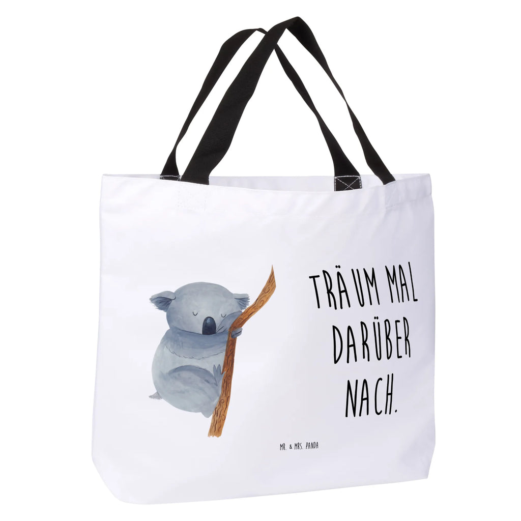 Shopper Koalabär Beutel, Einkaufstasche, Tasche, Strandtasche, Einkaufsbeutel, Shopper, Schultasche, Freizeittasche, Tragebeutel, Schulbeutel, Alltagstasche, Tiermotive, Gute Laune, lustige Sprüche, Tiere, Koala, träumen, Traum, schlafen, Schlafzimmer, Traumland, Bär, Koalabär