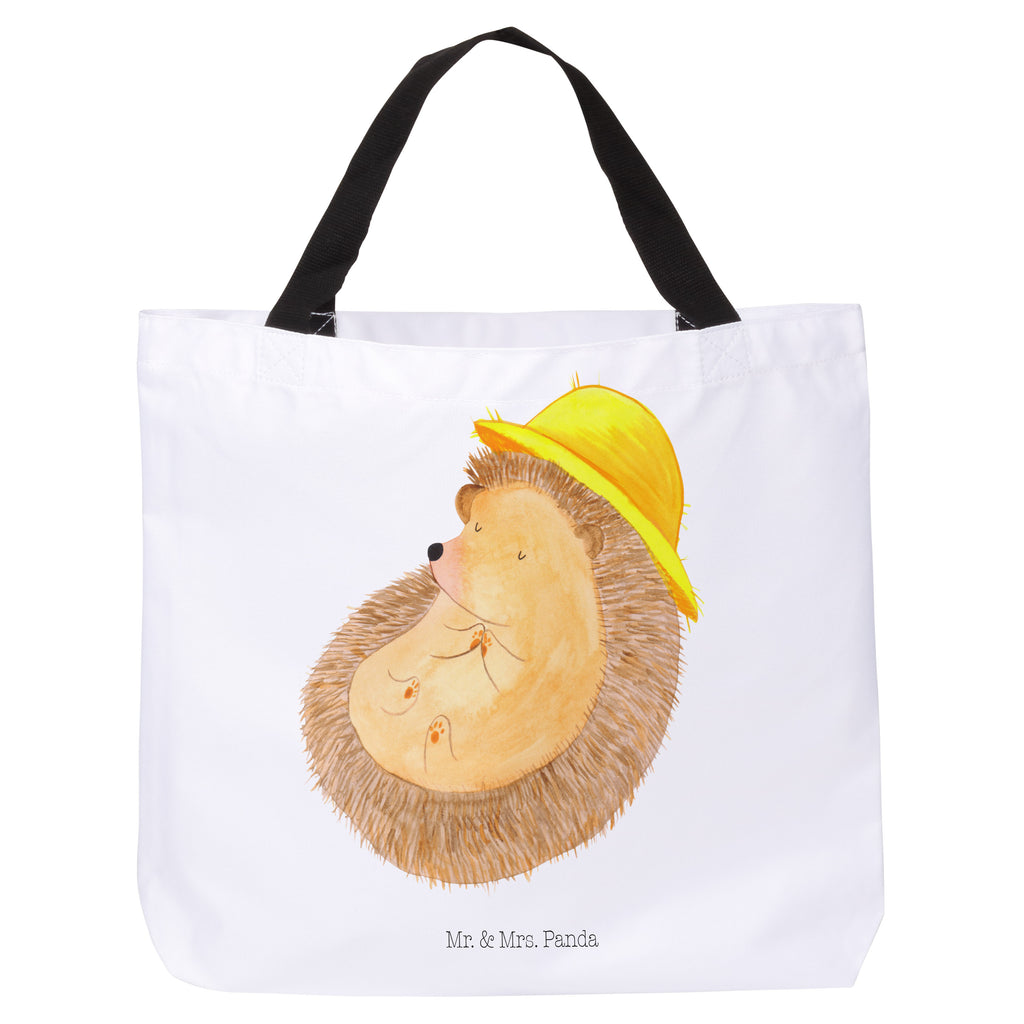 Shopper Igel Beten Beutel, Einkaufstasche, Tasche, Strandtasche, Einkaufsbeutel, Shopper, Schultasche, Freizeittasche, Tragebeutel, Schulbeutel, Alltagstasche, Tiermotive, Gute Laune, lustige Sprüche, Tiere, Igel, Igel mit Hut, Sonnenhut, Gott, Amen, beten, Leben, Dankbarkeit, Dankbar sein, dankbar, genießen