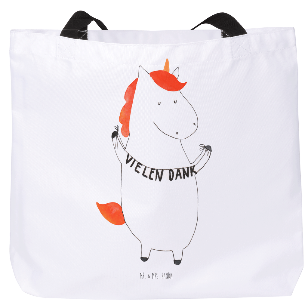 Shopper Einhorn Dankeschön Beutel, Einkaufstasche, Tasche, Strandtasche, Einkaufsbeutel, Shopper, Schultasche, Freizeittasche, Tragebeutel, Schulbeutel, Alltagstasche, Einhorn, Einhörner, Einhorn Deko, Pegasus, Unicorn, Danke, vielen Dank, Dankeschön, Danksagung