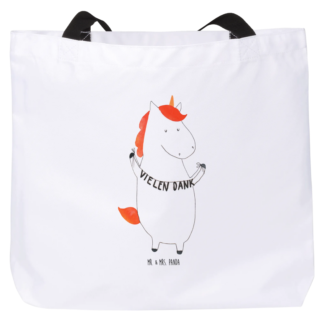 Shopper Einhorn Dankeschön Beutel, Einkaufstasche, Tasche, Strandtasche, Einkaufsbeutel, Shopper, Schultasche, Freizeittasche, Tragebeutel, Schulbeutel, Alltagstasche, Einhorn, Einhörner, Einhorn Deko, Unicorn, Danke, vielen Dank, Dankeschön, Danksagung