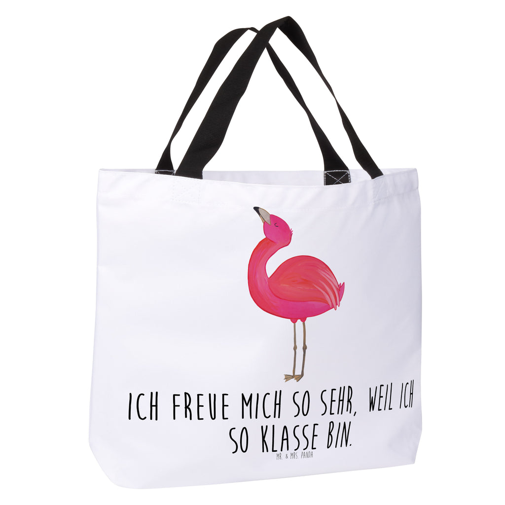 Shopper Flamingo Stolz Beutel, Einkaufstasche, Tasche, Strandtasche, Einkaufsbeutel, Shopper, Schultasche, Freizeittasche, Tragebeutel, Schulbeutel, Alltagstasche, Flamingo, stolz, Freude, Selbstliebe, Selbstakzeptanz, Freundin, beste Freundin, Tochter, Mama, Schwester