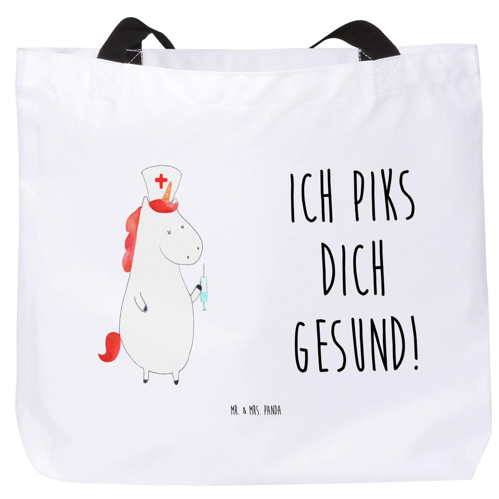 Shopper unicorn Nurse Beutel, Einkaufstasche, Tasche, Strandtasche, Einkaufsbeutel, Shopper, Schultasche, Freizeittasche, Tragebeutel, Schulbeutel, Alltagstasche, Einhorn, Einhörner, Einhorn Deko, Unicorn, Krankenschwester Geschenk, Krankenpfleger Geschenk, Krankenpflegerin, Krankenschwester Dankeschön, Krankenhaus, Ärztin Geschenk