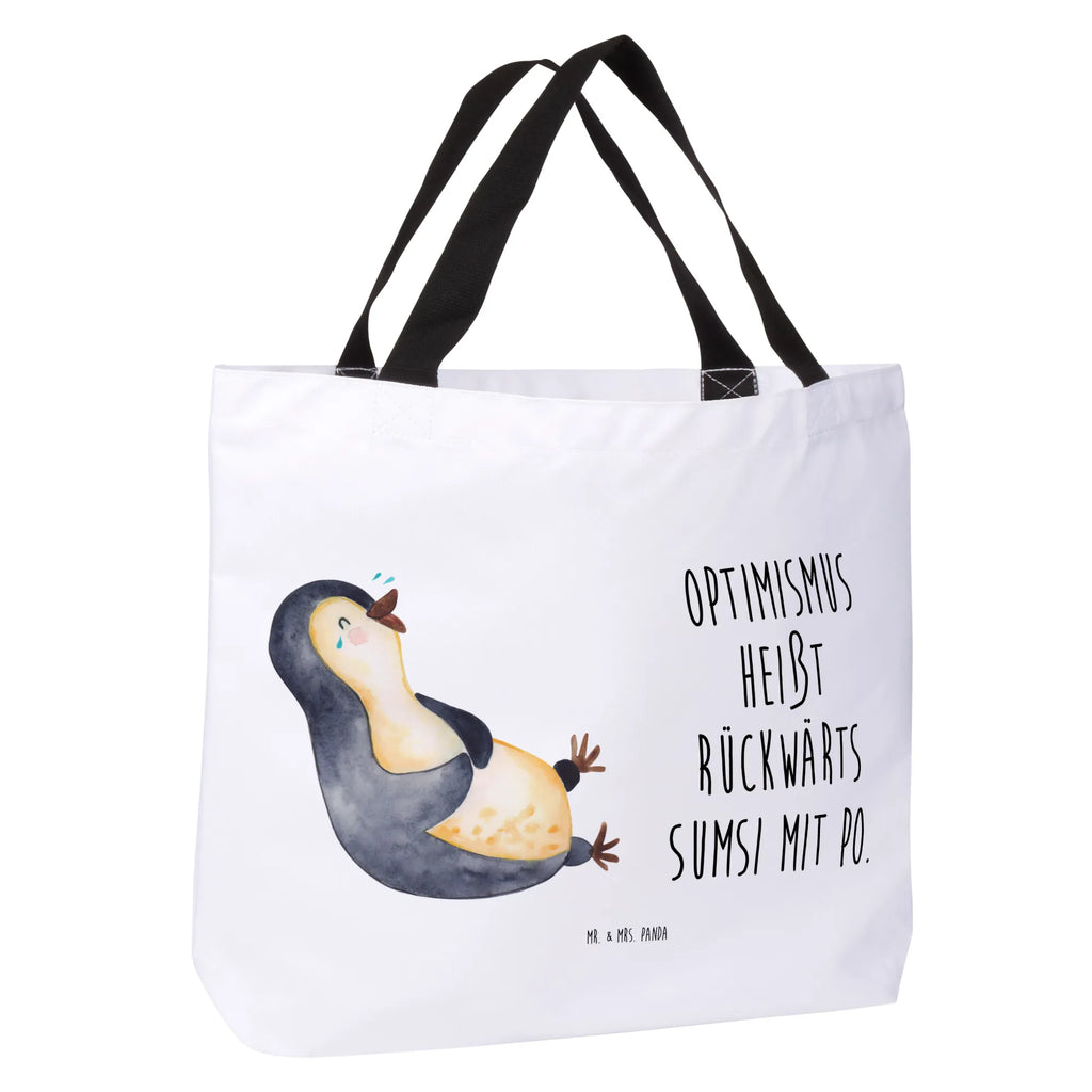 Shopper Pinguin Lachen Beutel, Einkaufstasche, Tasche, Strandtasche, Einkaufsbeutel, Shopper, Schultasche, Freizeittasche, Tragebeutel, Schulbeutel, Alltagstasche, Pinguin, Pinguine, lustiger Spruch, Optimismus, Fröhlich, Lachen, Humor, Fröhlichkeit