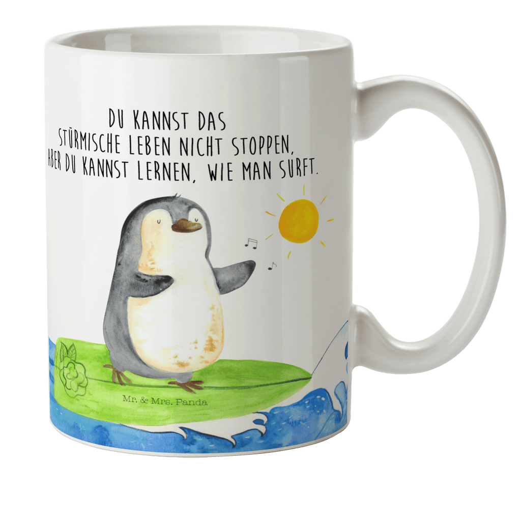 Kindertasse Pinguin Surfer Kindertasse, Kinder Tasse, Kunststoff Tasse, Kindergarten Tasse, Trinkbecher, Camping Becher, Kaffeetasse, Kunststoffbecher, Kindergartenbecher, Outdoorgeschirr, Kunststoffgeschirr, Reisebecher, Reisetasse, Kinderbecher, Bruchfeste Tasse, Bruchsichere Tasse, Plastik Tasse, Plastiktasse, Pinguin, Pinguine, surfen, Surfer, Hawaii, Urlaub, Wellen, Wellen reiten, Portugal