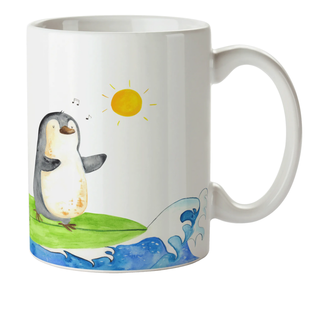 Kindertasse Pinguin Surfer Kindertasse, Kinder Tasse, Kunststoff Tasse, Kindergarten Tasse, Trinkbecher, Camping Becher, Kaffeetasse, Kunststoffbecher, Kindergartenbecher, Outdoorgeschirr, Kunststoffgeschirr, Reisebecher, Reisetasse, Kinderbecher, Bruchfeste Tasse, Bruchsichere Tasse, Plastik Tasse, Plastiktasse, Pinguin, Pinguine, surfen, Surfer, Hawaii, Urlaub, Wellen, Wellen reiten, Portugal