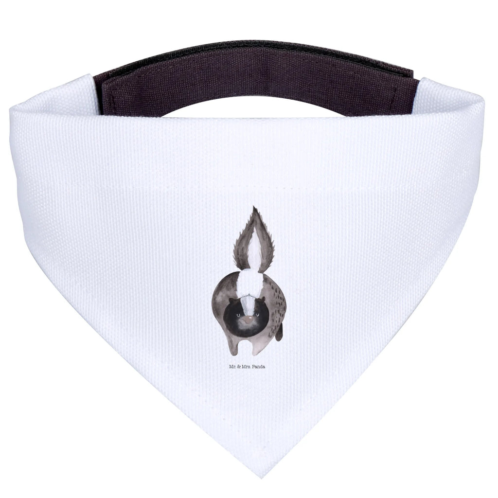 Dog neckerchief skunk attack Hundehalstuch, Halstuch, Hunde, Tuch, mittel, mittelgroße Hunde, Stinktier, Skunk, Wildtier, Raubtier, Stinker, Stinki, wütend, Drohung