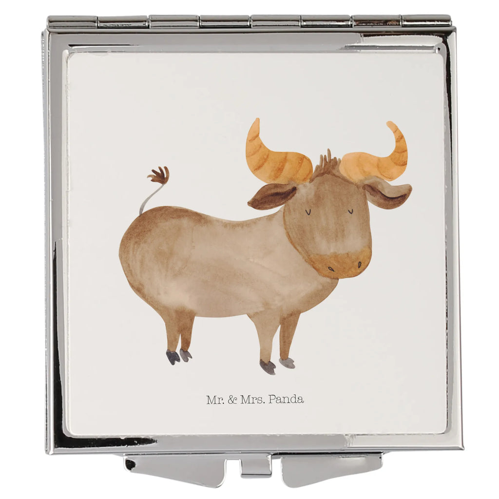 Handtaschenspiegel quadratisch Sternzeichen Stier Spiegel, Handtasche, Quadrat, silber, schminken, Schminkspiegel, Tierkreiszeichen, Sternzeichen, Horoskop, Astrologie, Aszendent, Stier, Stier Geschenk, Stier Sternzeichen, Geschenk Mai, Geschenk April, Geburtstag Mai, Geburtstag April, Rind, Ochse