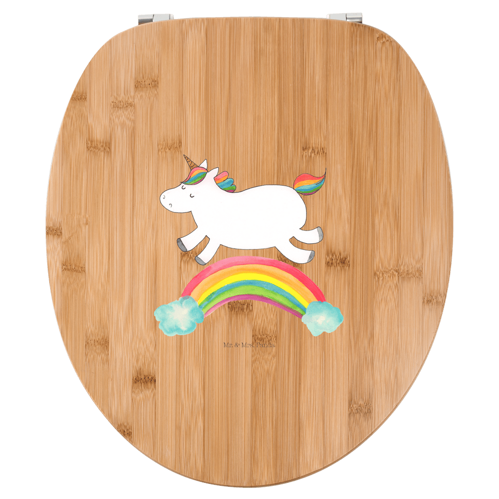 Motiv WC Sitz Einhorn Regenbogen Klobrille, Klodeckel, Toilettendeckel, WC-Sitz, Toilette, Einhorn, Einhörner, Einhorn Deko, Pegasus, Unicorn, Regenbogen, Glitzer, Einhornpower, Erwachsenwerden, Einhornautobahn