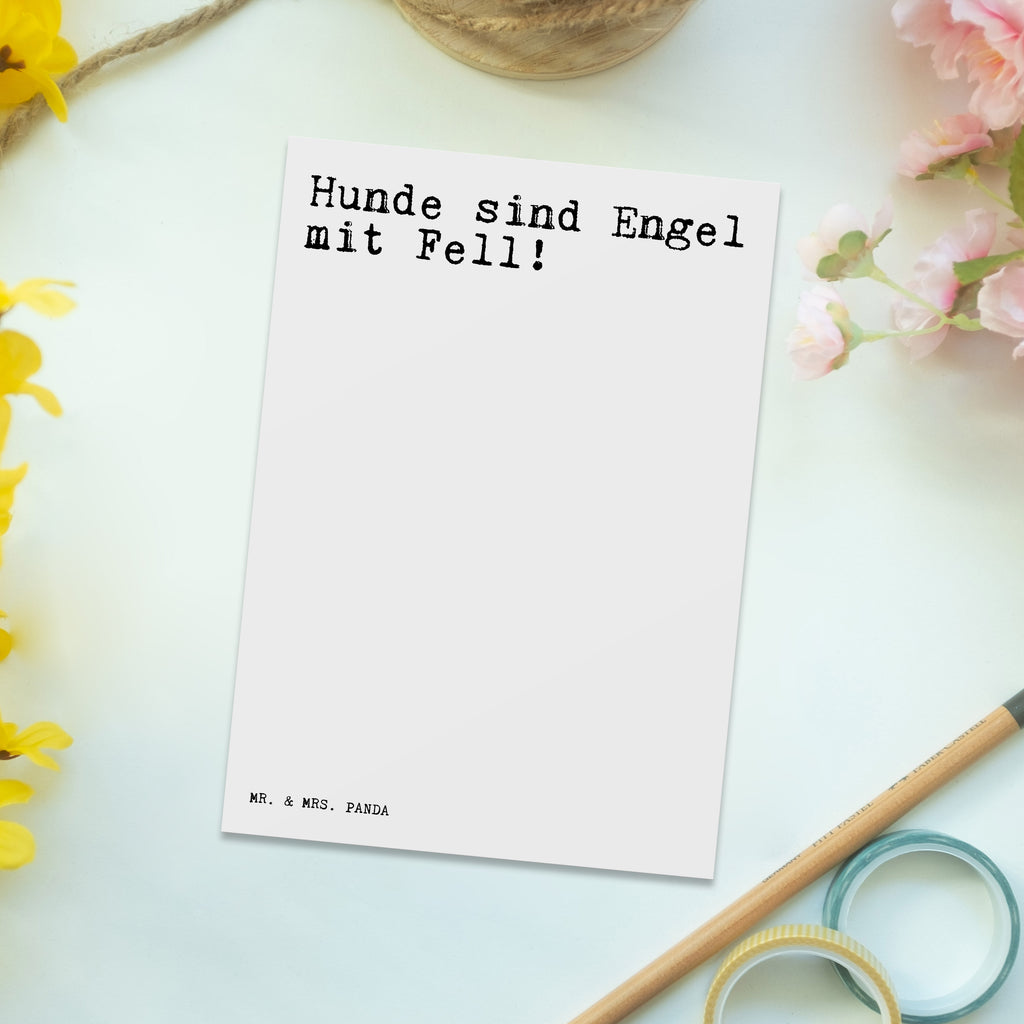 Postkarte Sprüche und Zitate Hunde sind Engel mit Fell! Postkarte, Karte, Geschenkkarte, Grußkarte, Einladung, Ansichtskarte, Geburtstagskarte, Einladungskarte, Dankeskarte, Ansichtskarten, Einladung Geburtstag, Einladungskarten Geburtstag, Spruch, Sprüche, lustige Sprüche, Weisheiten, Zitate, Spruch Geschenke, Spruch Sprüche Weisheiten Zitate Lustig Weisheit Worte