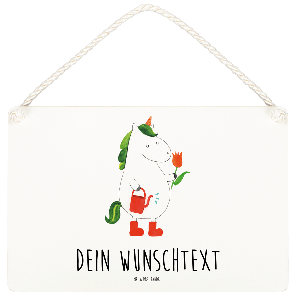 Personalisiertes Deko Schild Einhorn Gärtner Dekoschild, Deko Schild, Schild, Tür Schild, Türschild, Holzschild, Wandschild, Wanddeko, Einhorn, Einhörner, Einhorn Deko, Pegasus, Unicorn, Luftballon, Gießkanne, Giesskanne, Lebenslust, Freude, Blume, Freundin, Garten, Stiefel