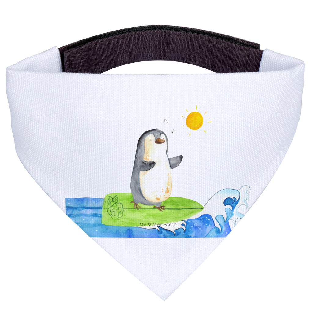 Hundehalstuch Pinguin Surfer Hundehalstuch, Halstuch, Hunde, Tuch, mittel, mittelgroße Hunde, Pinguin, Pinguine, surfen, Surfer, Hawaii, Urlaub, Wellen, Wellen reiten, Portugal