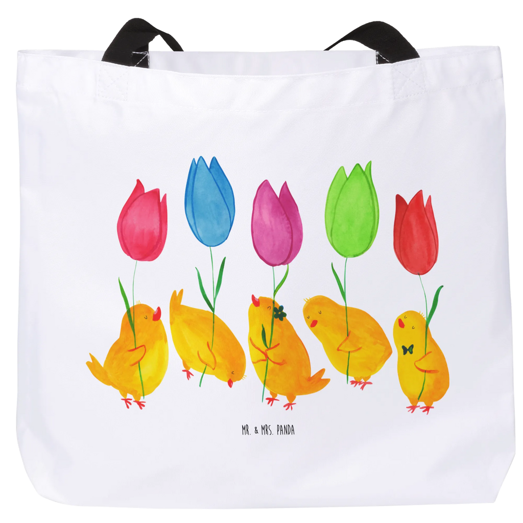 Shopper Küken Parade Beutel, Einkaufstasche, Tasche, Strandtasche, Einkaufsbeutel, Shopper, Schultasche, Freizeittasche, Tragebeutel, Schulbeutel, Alltagstasche, Ostern, Osterhase, Ostergeschenke, Osternest, Osterdeko, Geschenke zu Ostern, Ostern Geschenk, Ostergeschenke Kinder, Ostern Kinder, Küken, Parade, Tulpen, Frohe Ostern, Ostergrüße, Blumen