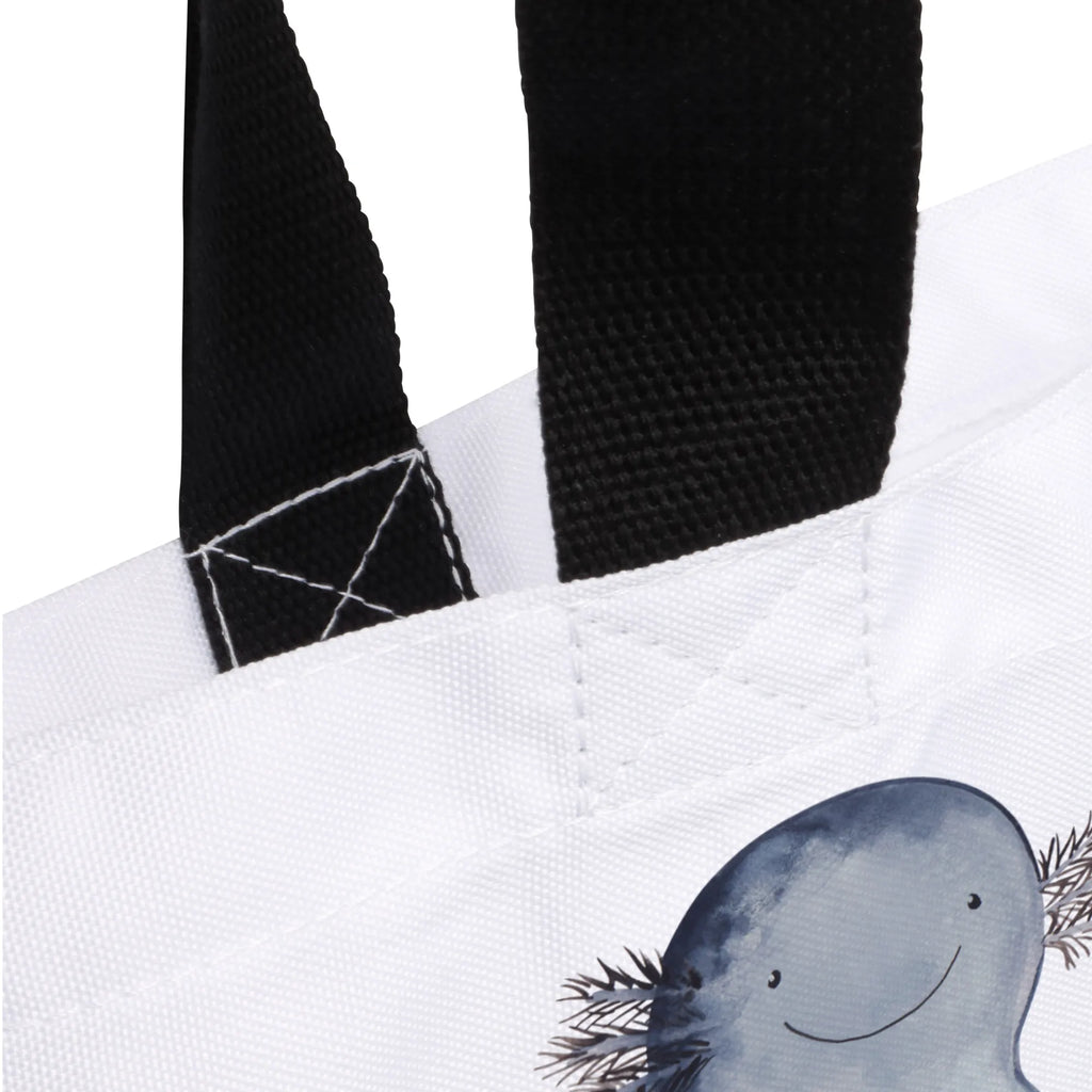 Shopper Axolotl Freundin Beutel, Einkaufstasche, Tasche, Strandtasche, Einkaufsbeutel, Shopper, Schultasche, Freizeittasche, Tragebeutel, Schulbeutel, Alltagstasche, Axolotl, Molch, Axolot, Schwanzlurch, Lurch, Lurche, Liebe, große Liebe, Liebesbeweis, Freund, Verlobter, Ehemann, Jahrestag, Valentinstag