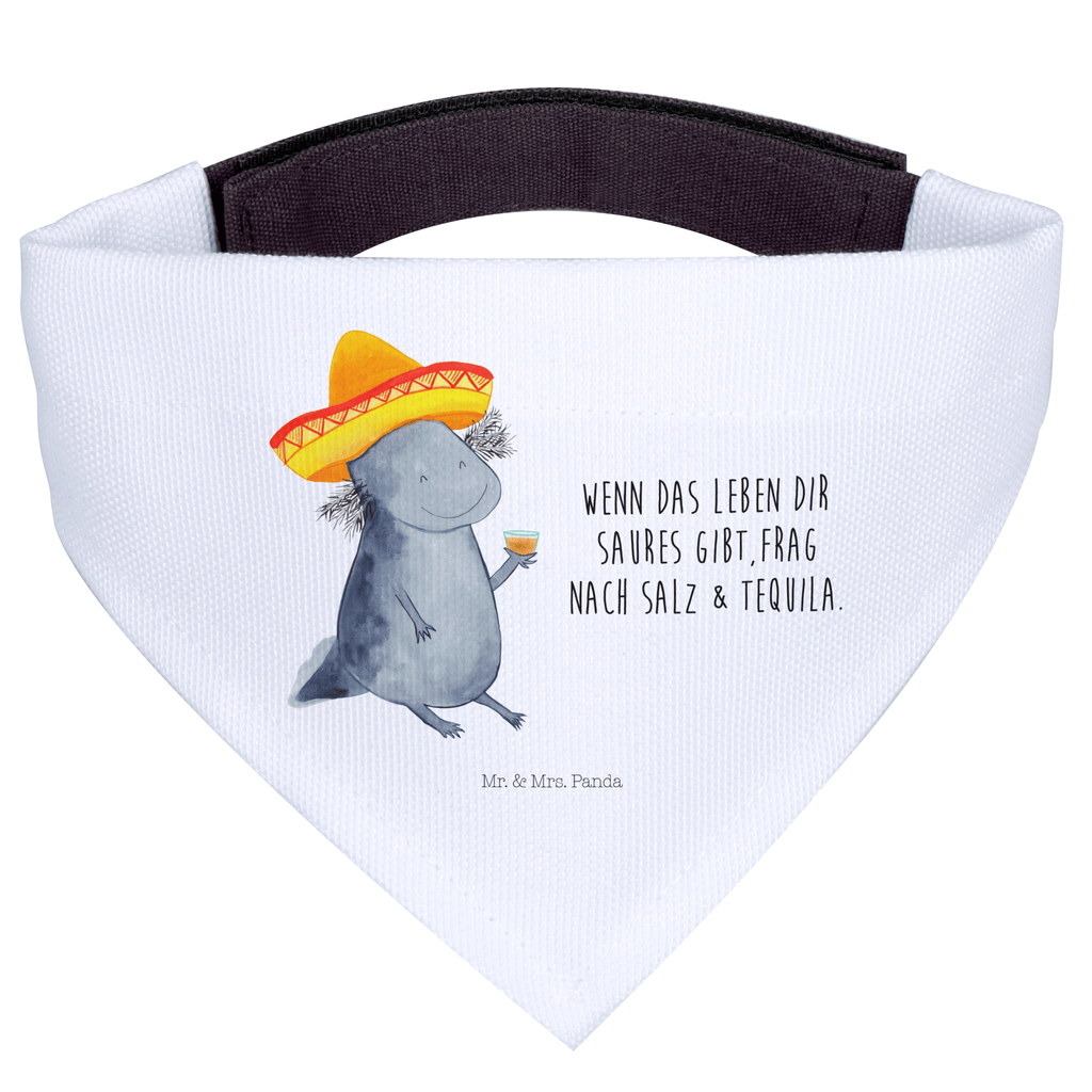 Hundehalstuch Axolotl Tequila Hundehalstuch, Halstuch, Hunde, Tuch, groß, große Hunde, Axolotl, Molch, Mexico, Mexiko, Sombrero, Zitrone, Tequila, Motivation, Spruch, Schwanzlurch, Lurch, Lurche, Axolot, Feuerdrache, Feuersalamander