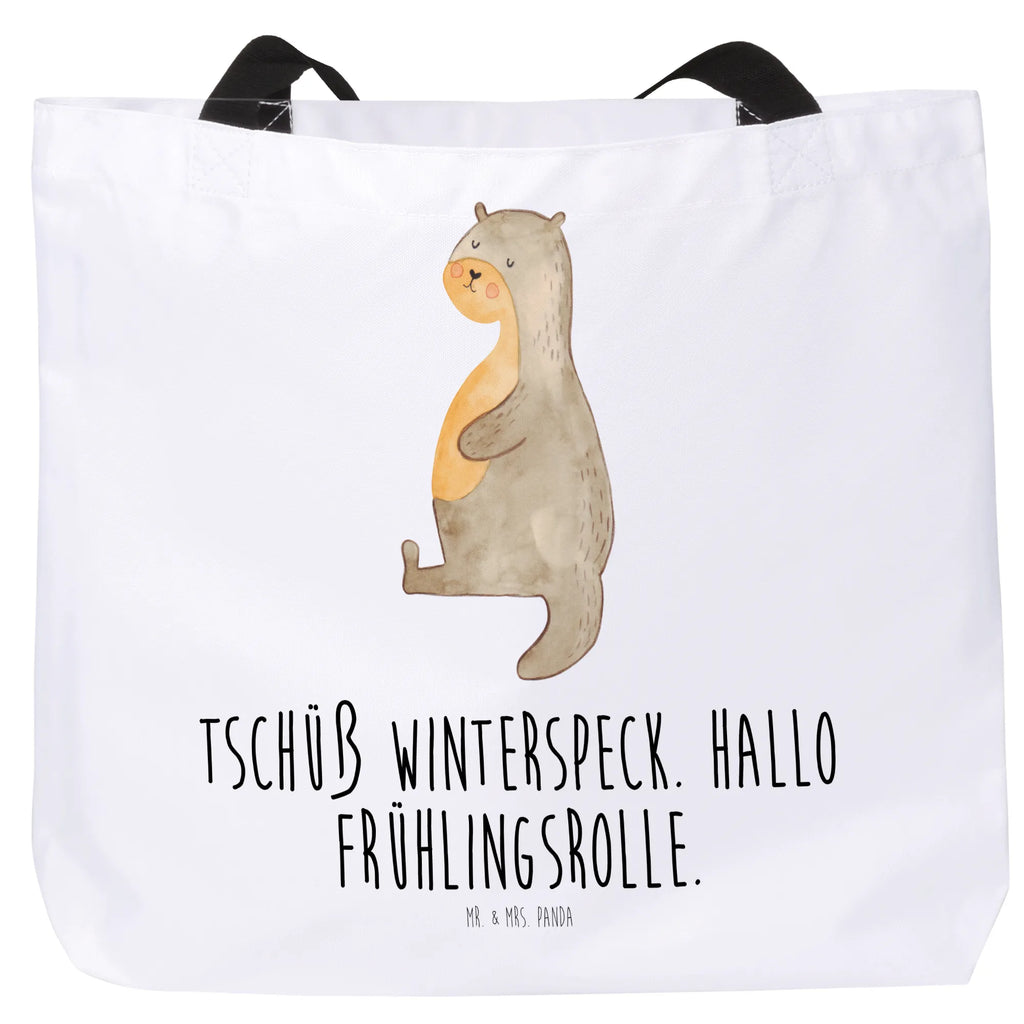 Shopper Otter Bauch Beutel, Einkaufstasche, Tasche, Strandtasche, Einkaufsbeutel, Shopper, Schultasche, Freizeittasche, Tragebeutel, Schulbeutel, Alltagstasche, Otter, Fischotter, Seeotter, Otter Seeotter See Otter