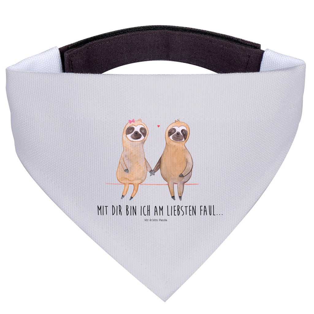 Hundehalstuch Faultier Pärchen Hundehalstuch, Halstuch, Hunde, Tuch, klein, kleine Hunde, Faultier, Faultier Geschenk, Faultier Deko, Faultiere, faul, Lieblingstier, Liebe, Liebespaar, Faultierliebe, Faultierpärchen, verliebt, verlobt, gemeinsam, relaxen, Pärchen, Beziehung, Langsamkeit