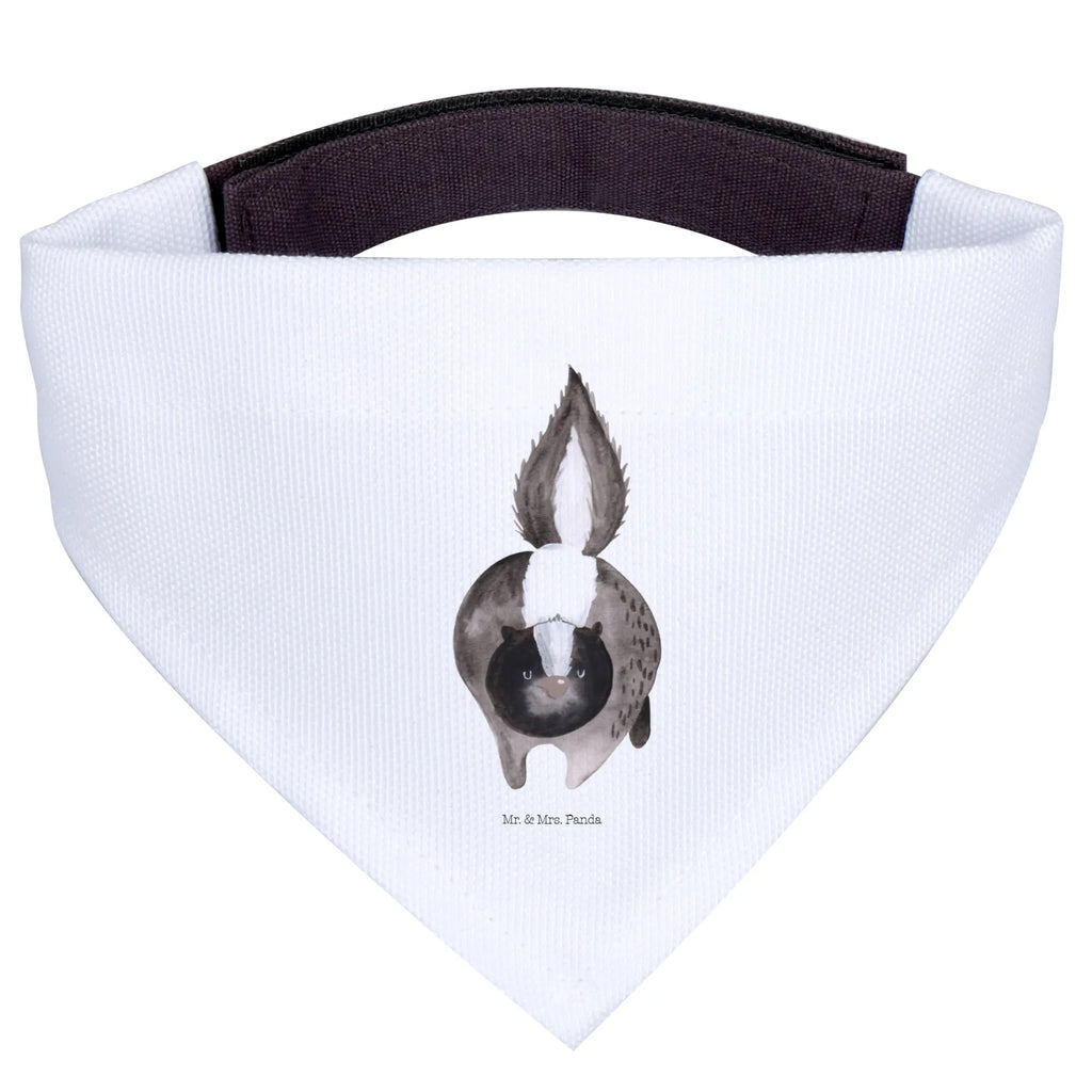 Dog neckerchief skunk attack Hundehalstuch, Halstuch, Hunde, Tuch, mittel, mittelgroße Hunde, Stinktier, Skunk, Wildtier, Raubtier, Stinker, Stinki, wütend, Drohung