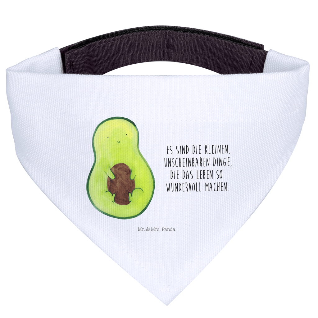 Hundehalstuch Avocado Kern Hundehalstuch, Halstuch, Hunde, Tuch, klein, kleine Hunde, Avocado, Veggie, Vegan, Gesund, Avokado, Avocadokern, Kern, Pflanze, Spruch Leben