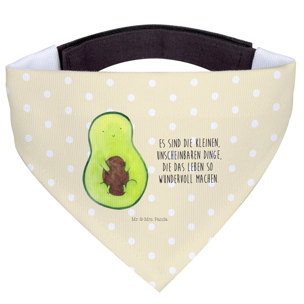 Hundehalstuch Avocado Kern Hundehalstuch, Halstuch, Hunde, Tuch, klein, kleine Hunde, Avocado, Veggie, Vegan, Gesund, Avokado, Avocadokern, Kern, Pflanze, Spruch Leben