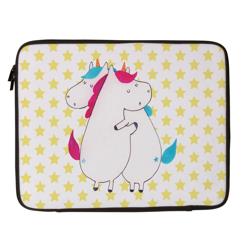 Notebook Tasche Einhörner Umarmen Notebook Tasche, Laptop, Computertasche, Tasche, Notebook-Tasche, Notebook-Reisehülle, Notebook Schutz, Einhorn, Einhörner, Einhorn Deko, Pegasus, Unicorn, Freundinnen, Freundin, BFF, Schwester, Schwestern, Familie, Geschwister, Sister, Liebe