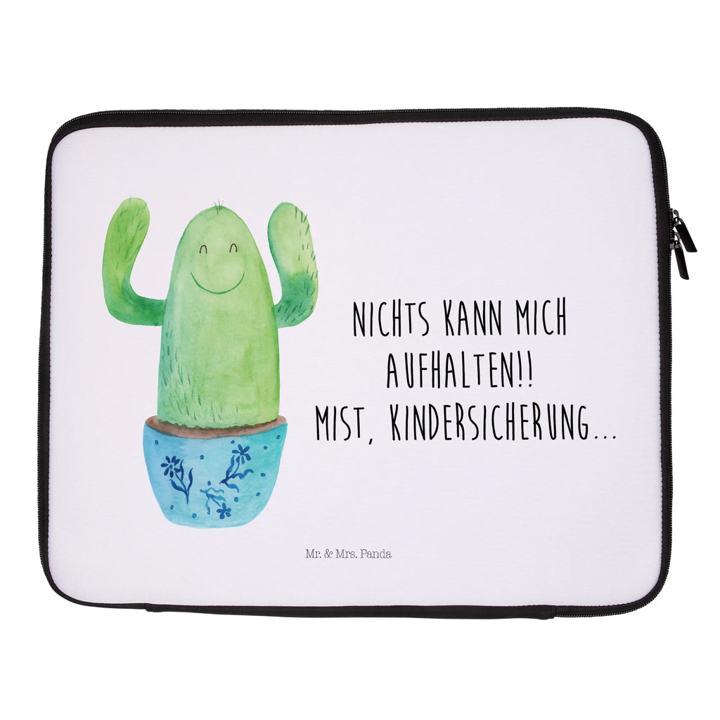 Notebook Tasche Kaktus Happy Notebook Tasche, Laptop, Computertasche, Tasche, Notebook-Tasche, Notebook-Reisehülle, Notebook Schutz, Kaktus, Kakteen, Motivation, Spruch, lustig, Kindersicherung, Neustart, Büro, Büroalltag, Kollege, Kollegin, Freundin, Mutter, Familie, Ausbildung