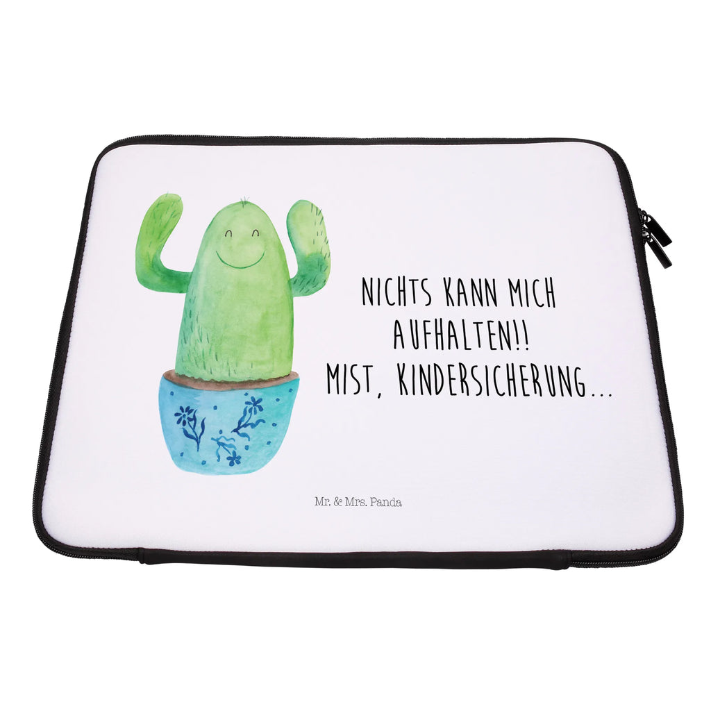 Notebook Tasche Kaktus Happy Notebook Tasche, Laptop, Computertasche, Tasche, Notebook-Tasche, Notebook-Reisehülle, Notebook Schutz, Kaktus, Kakteen, Motivation, Spruch, lustig, Kindersicherung, Neustart, Büro, Büroalltag, Kollege, Kollegin, Freundin, Mutter, Familie, Ausbildung