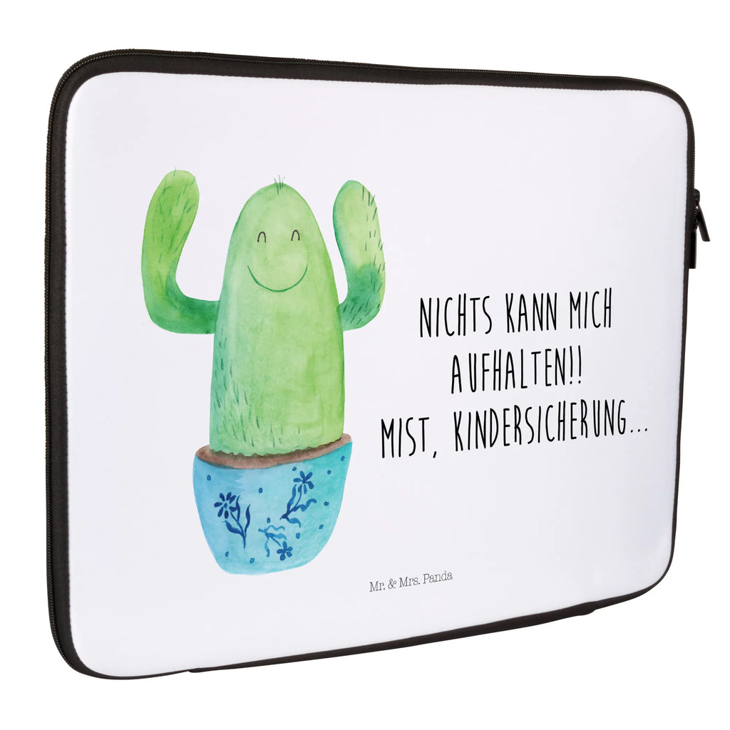 Notebook Tasche Kaktus Happy Notebook Tasche, Laptop, Computertasche, Tasche, Notebook-Tasche, Notebook-Reisehülle, Notebook Schutz, Kaktus, Kakteen, Motivation, Spruch, lustig, Kindersicherung, Neustart, Büro, Büroalltag, Kollege, Kollegin, Freundin, Mutter, Familie, Ausbildung